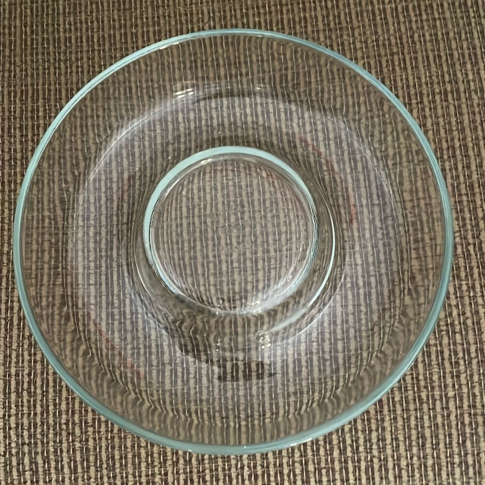 Vintage PYREX France 22cm 9" Corning Glass Jello Mold Bundt Pan Ring